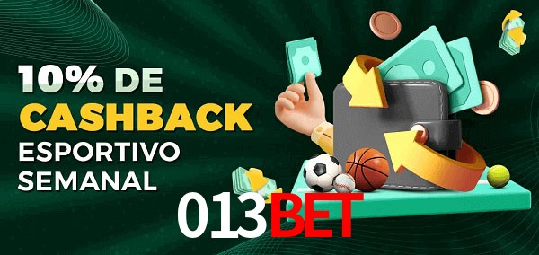 10% de bônus de cashback na 013Bet